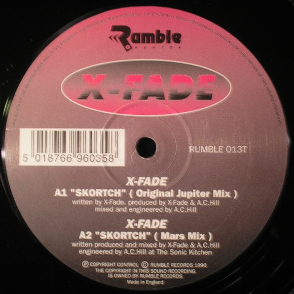 X-Fade (4) / Mind Over Rhythm - Skortch EP (12