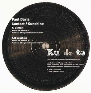 Paul Davis - Contact / Sunshine (12")