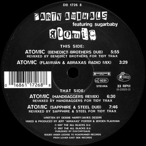 Party Animals Featuring Sugarbaby - Atomic (12")