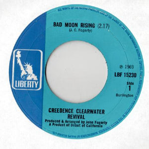 Creedence Clearwater Revival - Bad Moon Rising (7", Single, Mono)