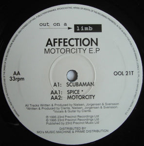 Affection - Motorcity E.P (12", EP, Promo)
