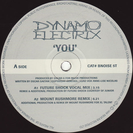 Dynamo Electrix - You (12", Single)