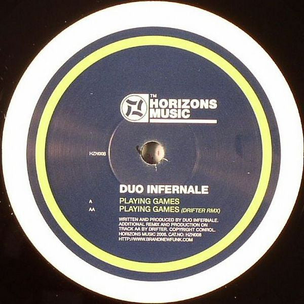 Duo Infernale - Playing Games (12")