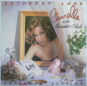 Cherrelle With Alexander O'Neal - Saturday Love (Extended Version) (12", Single)