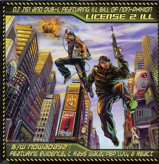 DJ JS1* and Dub-L - License 2 Ill / Nowadayz (12")