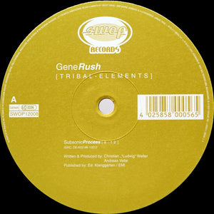 Gene Rush - Tribal-Elements (12")