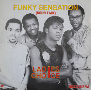 Ladies Choice - Funky Sensation (Double Mix) (12", Single, Pic)