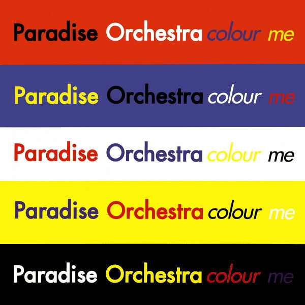 Paradise Orchestra - Colour Me (12")