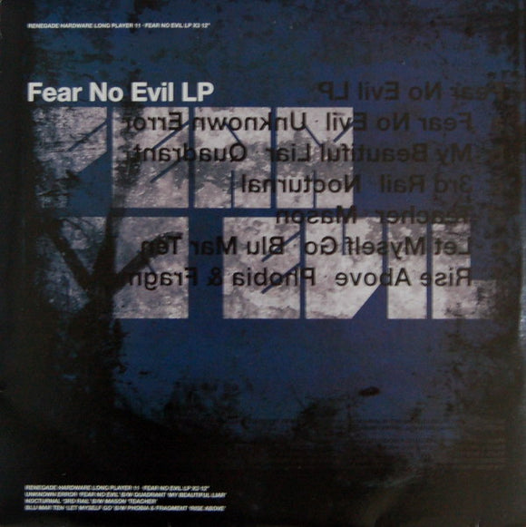Various - Fear No Evil LP (3x12
