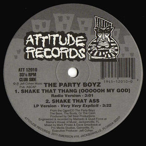 The Party Boyz - Shake That Thang (12")