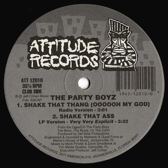 The Party Boyz - Shake That Thang (12