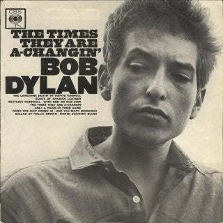 Bob Dylan - The Times They Are A-Changin' (LP, Album, Mono)