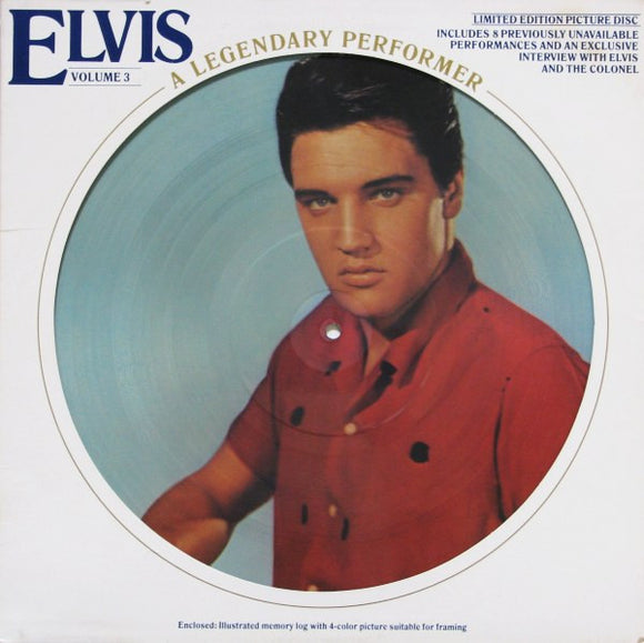 Elvis Presley - A Legendary Performer - Volume 3 (LP, Ltd, Pic, Blu)