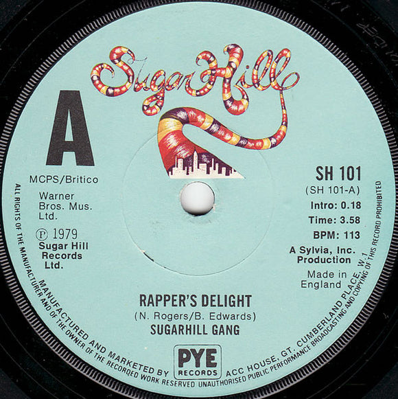 Sugarhill Gang - Rapper's Delight (7