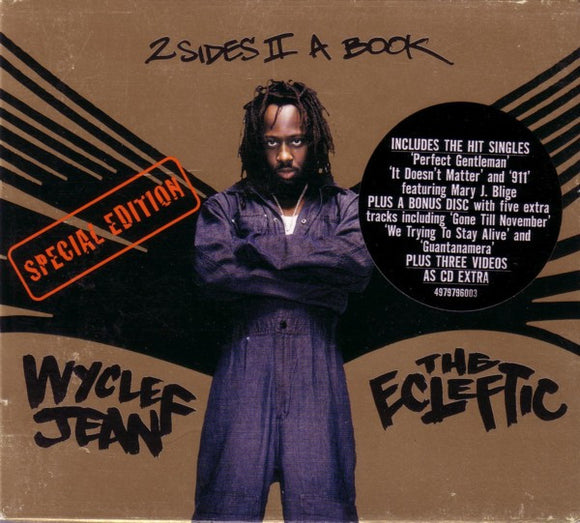Wyclef Jean - The Ecleftic (2 Sides II A Book) (CD, Album + CD, Enh, Bon + S/Edition)