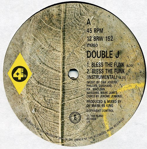 Double J (2) - Bless The Funk (12")