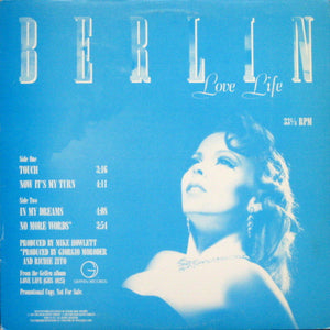 Berlin - Selections From Love Life (12", Promo, Smplr)