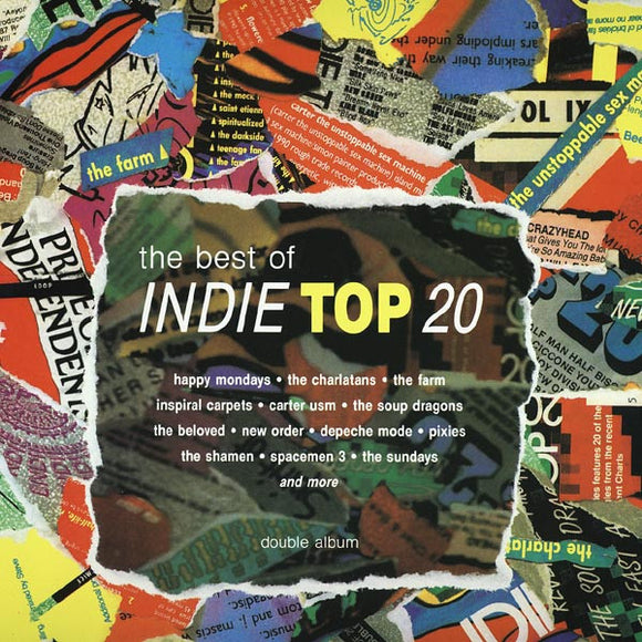 Various - The Best Of Indie Top 20 (2xLP, Comp)