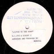 G.I. Joe & Clazzy J - Listen To The Band (12", W/Lbl, Sti)