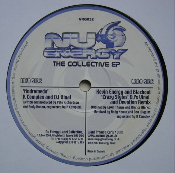 Kevin Energy And Blackout (4) / K Complex And DJ Vinal* - The Collective EP (12