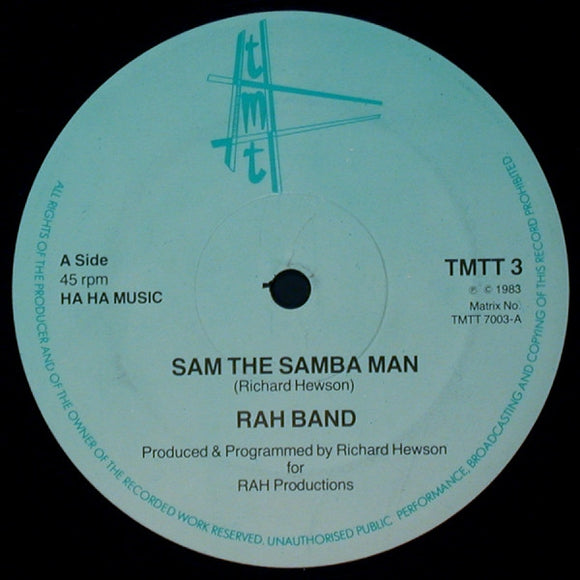 RAH Band - Sam The Samba Man (12