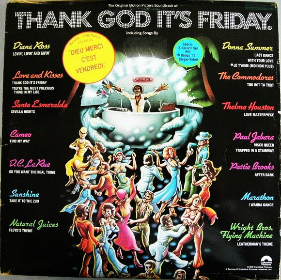 Various - Thank God It's Friday (The Original Motion Picture Soundtrack) (2xLP, Comp + 12