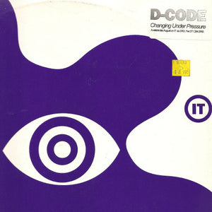 D-Code - Changing Under Pressure (12", Promo, W/Lbl)