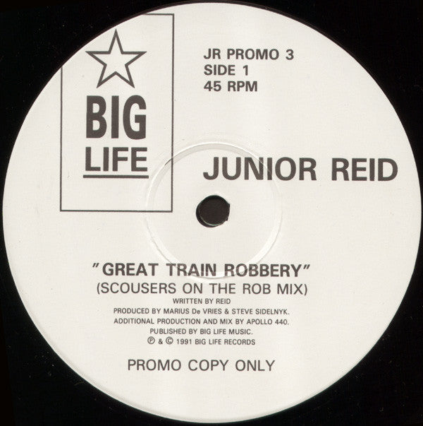 Junior Reid - Great Train Robbery (12", Promo)