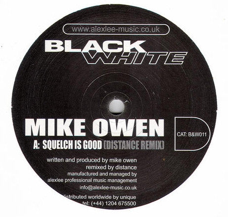 Mike Owen - Squelch Is Good (12