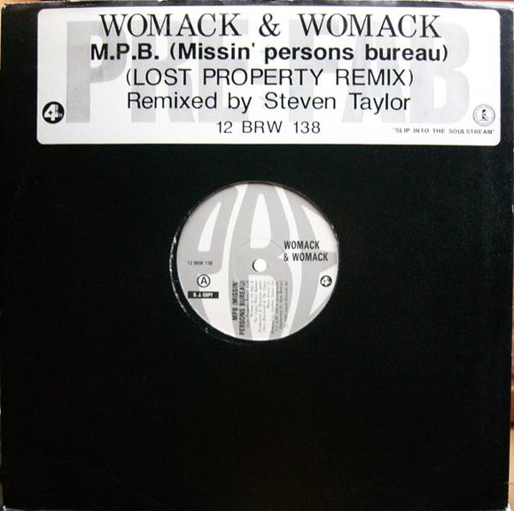 Womack & Womack - M.P.B (Missin' Persons Bureau) (Lost Property Remix) (12