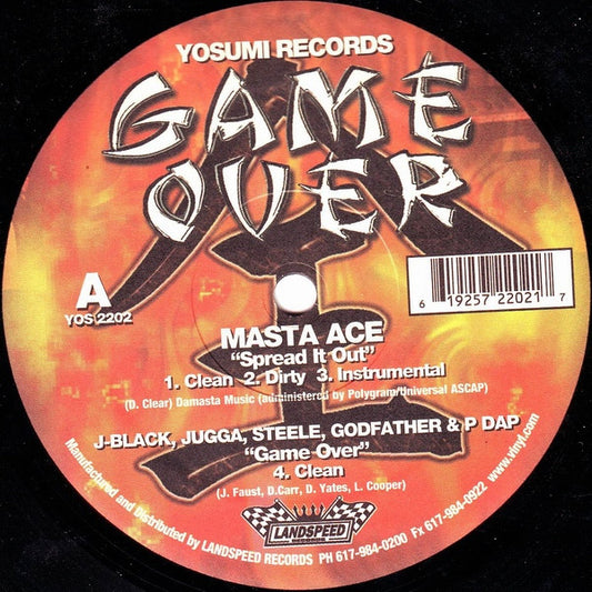 Masta Ace - Spread It Out / Hellbound (H&H Remix) (12", Promo)