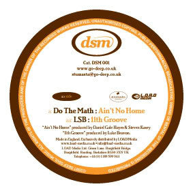 Do The Math / LSB (3) - Ain't No Home / The Eleventh Groove (12")