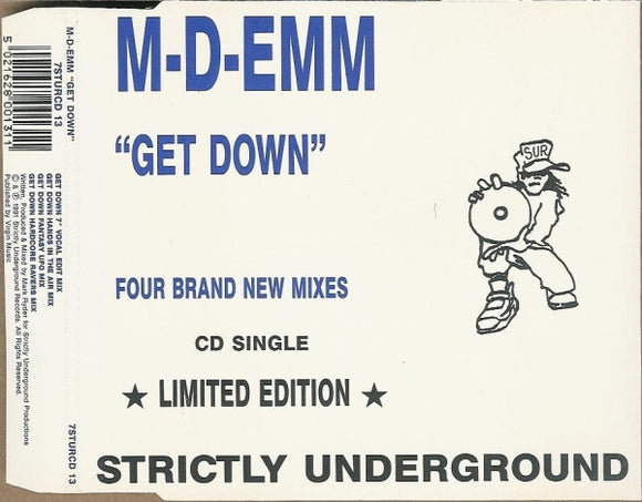 M-D-Emm - Get Down (CD, Single, Ltd)