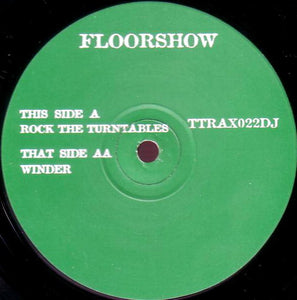 Floorshow - Rock The Turntables / Winder (12", Promo)