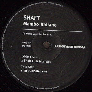 Shaft - Mambo Italiano (12", Promo)