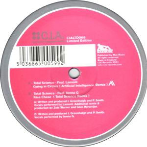 Total Science - Going In Circles / Kiss Chase (Remixes) (12", Ltd)