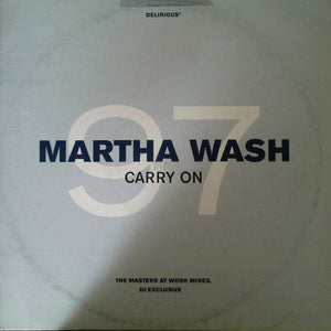 Martha Wash - Carry On (12", Single)