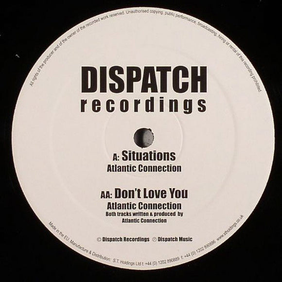 Atlantic Connection - Situations / Don't Love You (12