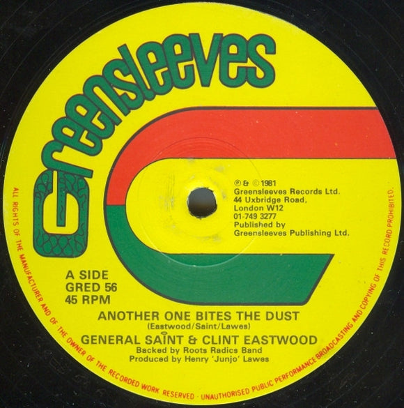 General Sai̊nt & Clint Eastwood* / Clint Eastwood & General Sai̊nt* - Another One Bites The Dust / Young Lover (12