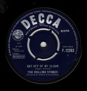 The Rolling Stones - Get Off Of My Cloud (7", Single)