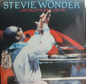 Stevie Wonder - I Just Called To Say I Love You (12", Single)