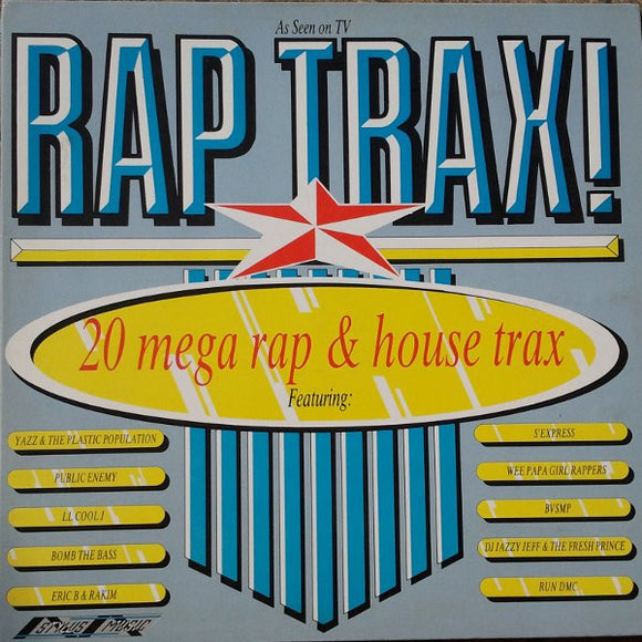 Various - Rap Trax! (LP, Comp, Gat)