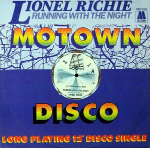 Lionel Richie - Running With The Night (12", CBS)