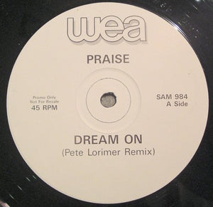Praise - Dream On (12", Promo)