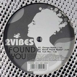 2 Vibes - Found You (12")
