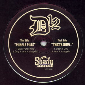 D12 - Purple Pills / That's How... (12", Promo)