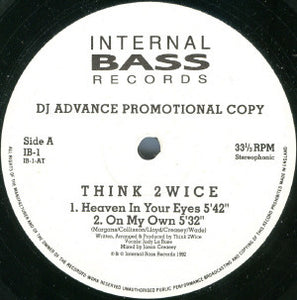 Think 2wice* - Heaven In Your Eyes (12", Promo)