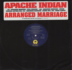 Apache Indian - Arranged Marriage (12", Single, Promo)