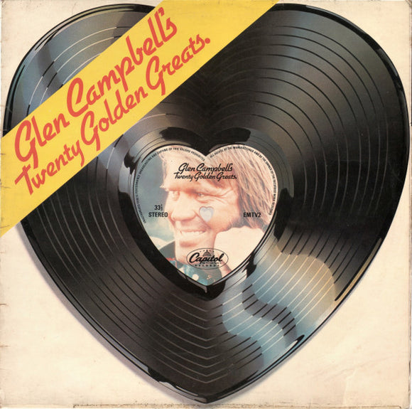 Glen Campbell - Glen Campbell's Twenty Golden Greats (LP, Album, Comp)