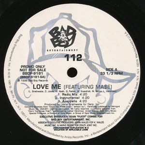 112 - Love Me (12", Promo)